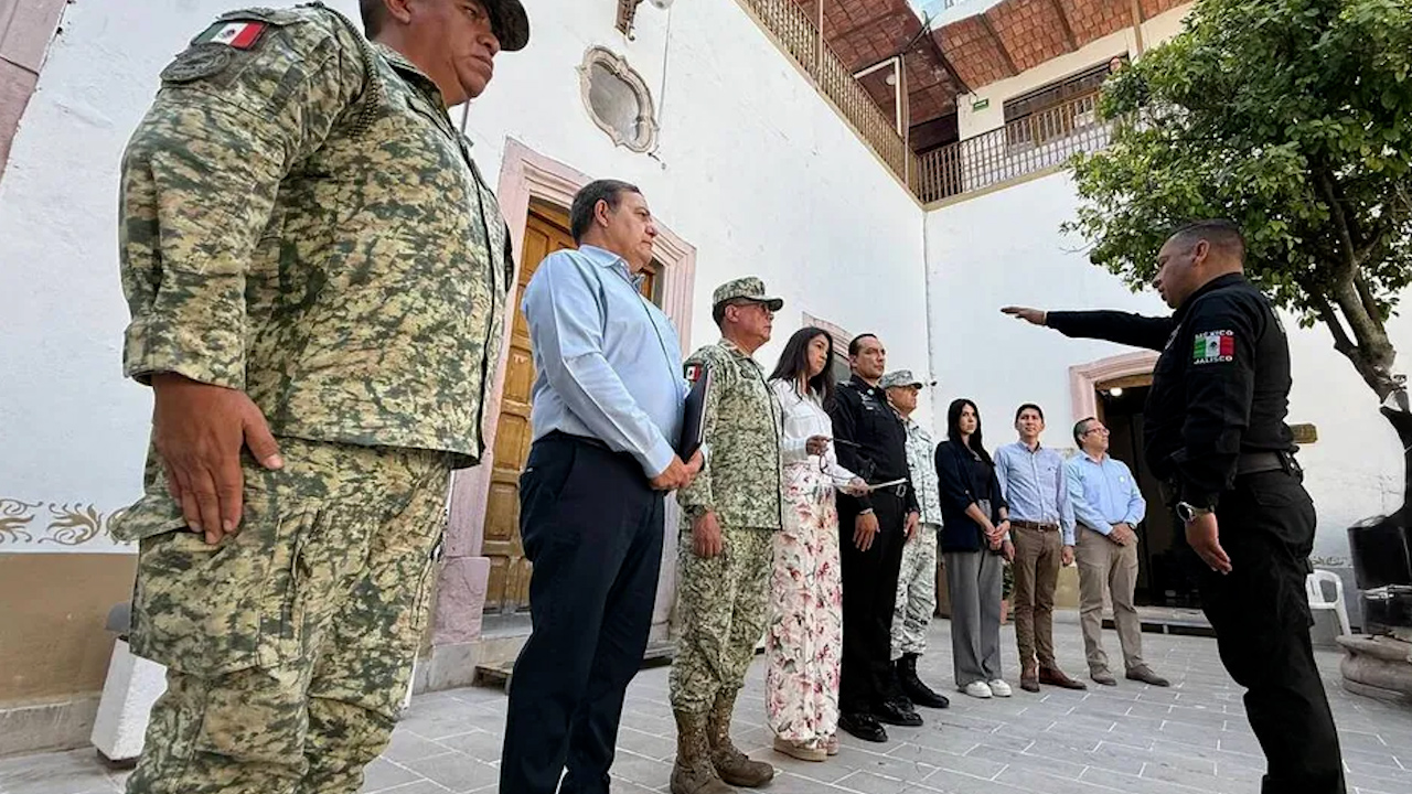 Designan al nuevo director de Seguridad en Teocaltiche, con el reto de recuperar la paz