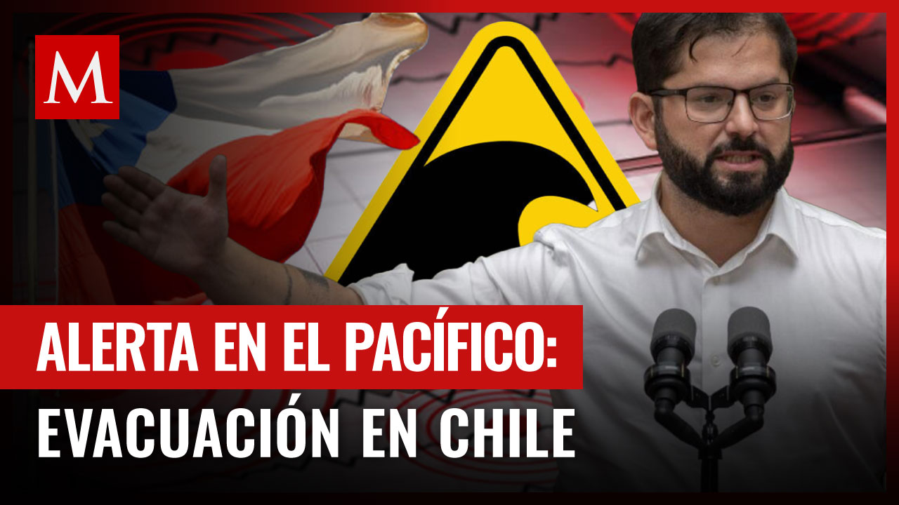 Emergencia en Chile: temblor de 7.4 genera alerta de tsunami