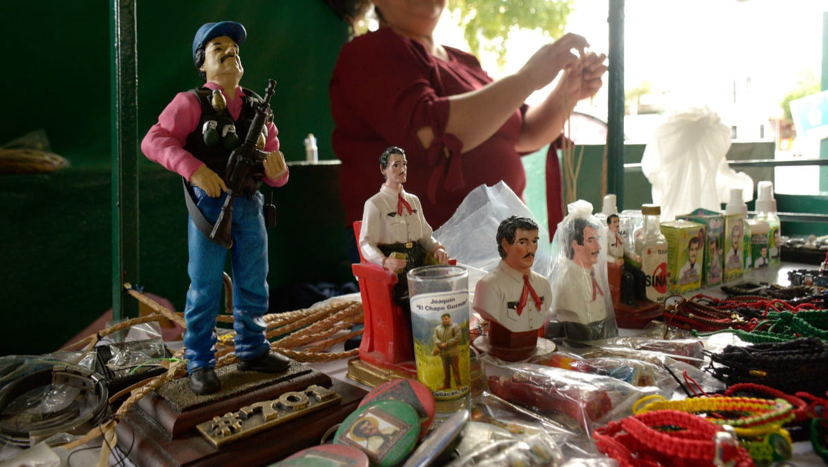 En 2019, figuras de' El Chapo' Guzmán se comercializaban en Culiacán | Cuartoscuro