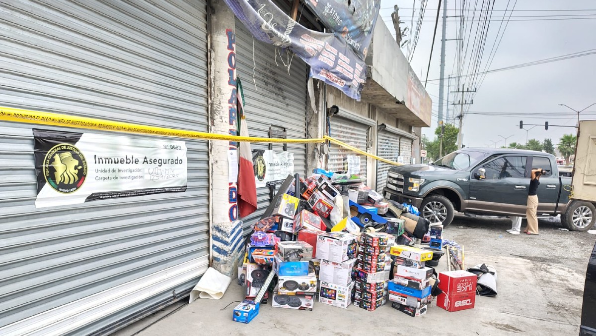 Fiscalía de Justicia de NL asegura locales en la carretera a Salinas Victoria / Agustín Martínez