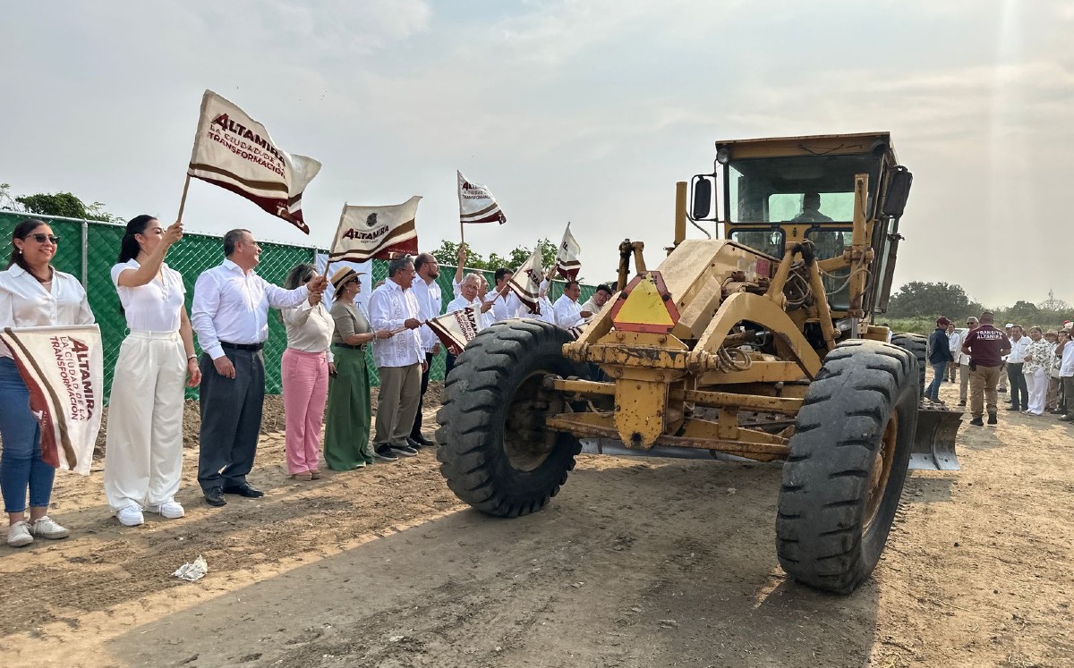 Inicia construcción de planta tratadora de aguas residuales en Altamira con inversión de 502 millones de pesos.