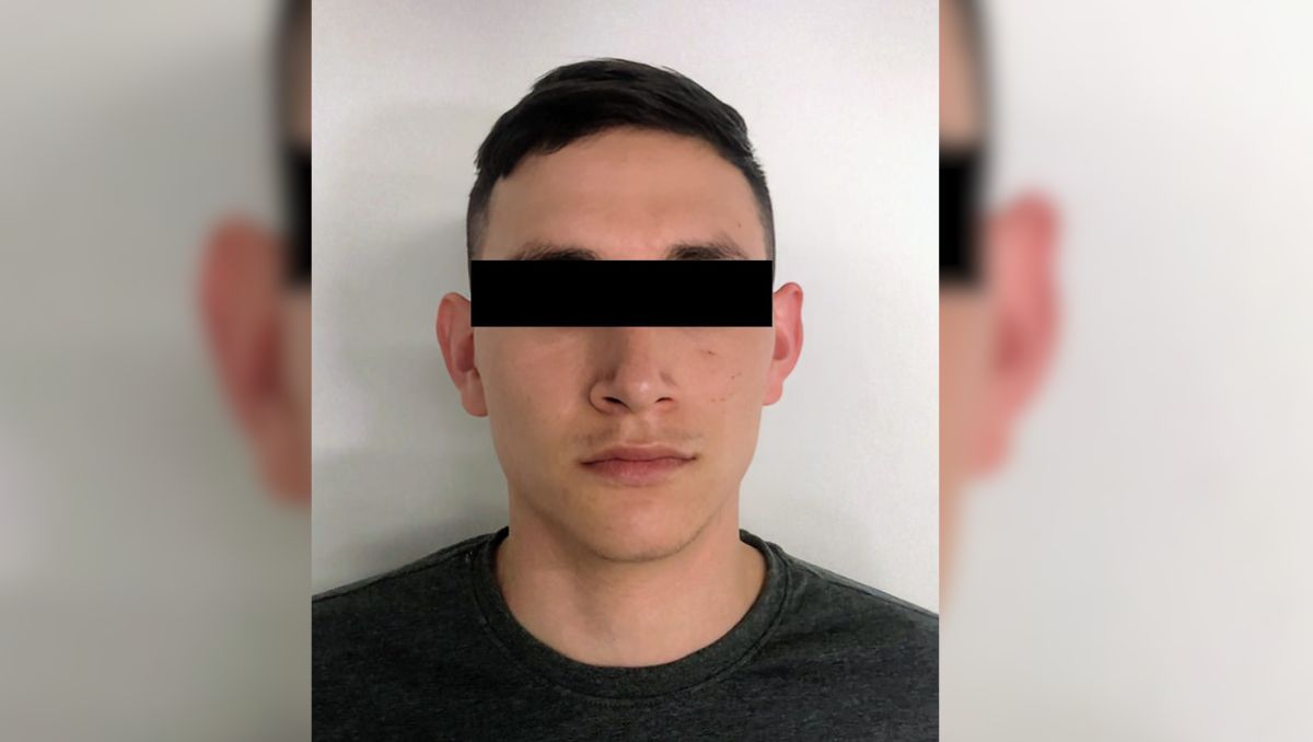 Pedro "N" de 23 años de edad fue detenido por elementos de la Fiscalía General de Justicia de Nuevo León  / Especial.