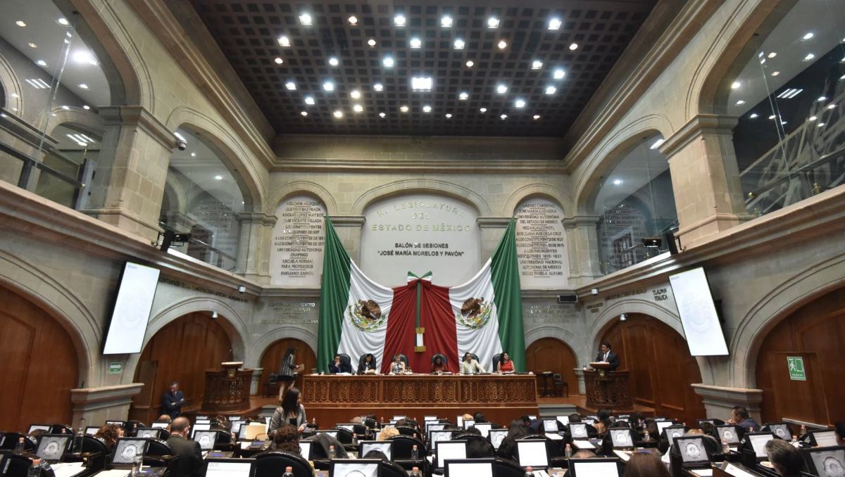 Pleno del Congreso del Edomex turna primera iniciativa para renovar el Instituto de Transparencia. | Foto: Cuartoscuro