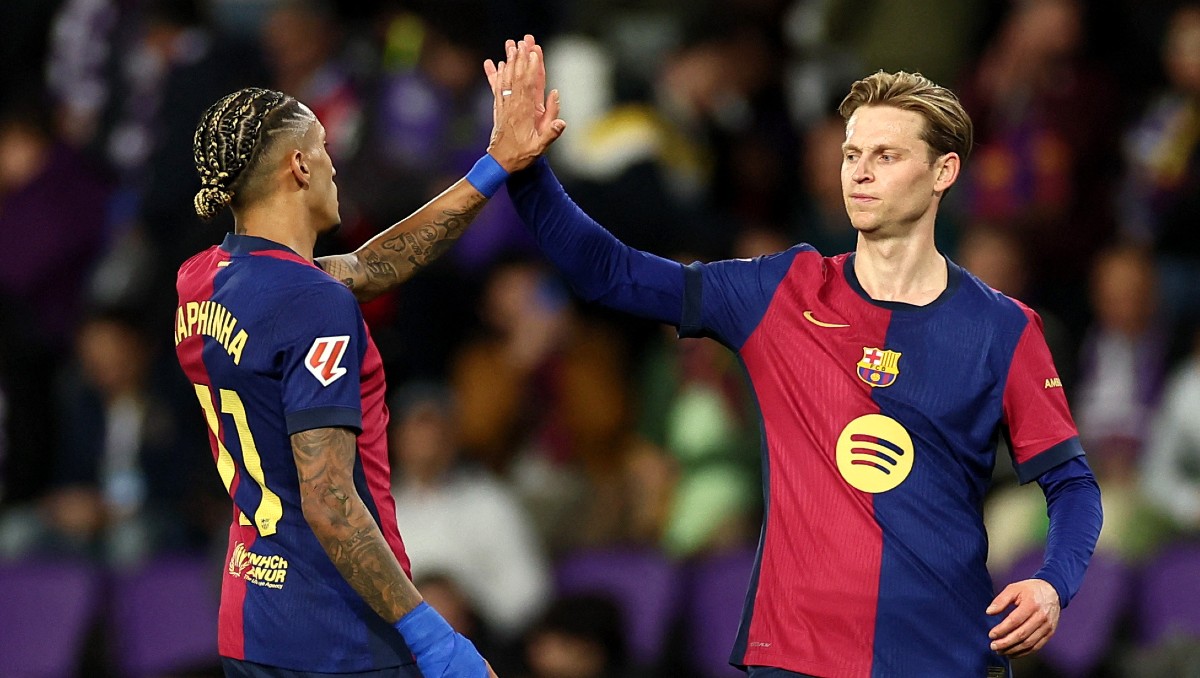 Barcelona remonta al Real Valladolid y mantiene distancias en el liderato (Reuters)