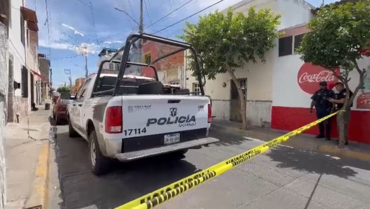El centro de Tlaquepaque fue testigo nuevamente de un ataque a balazos (Foto: Roberto Hurtado)