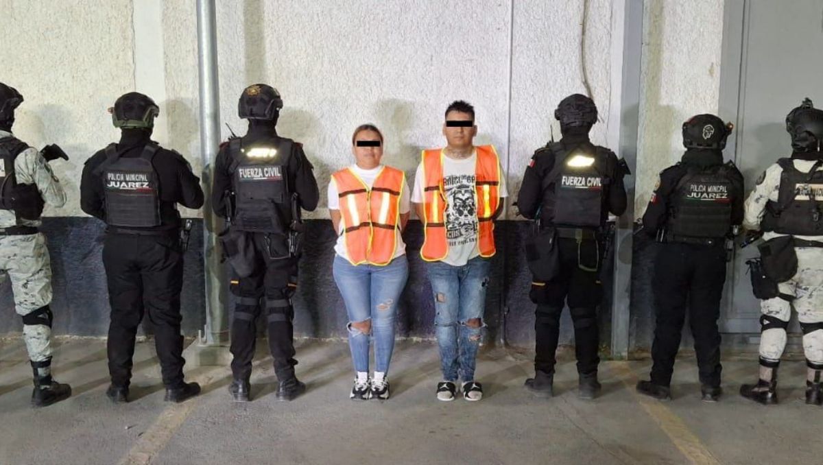Los detenidos fueron identificados como Briceidy “N”, de 31 años, y Waltter “N”, de 34. Especial