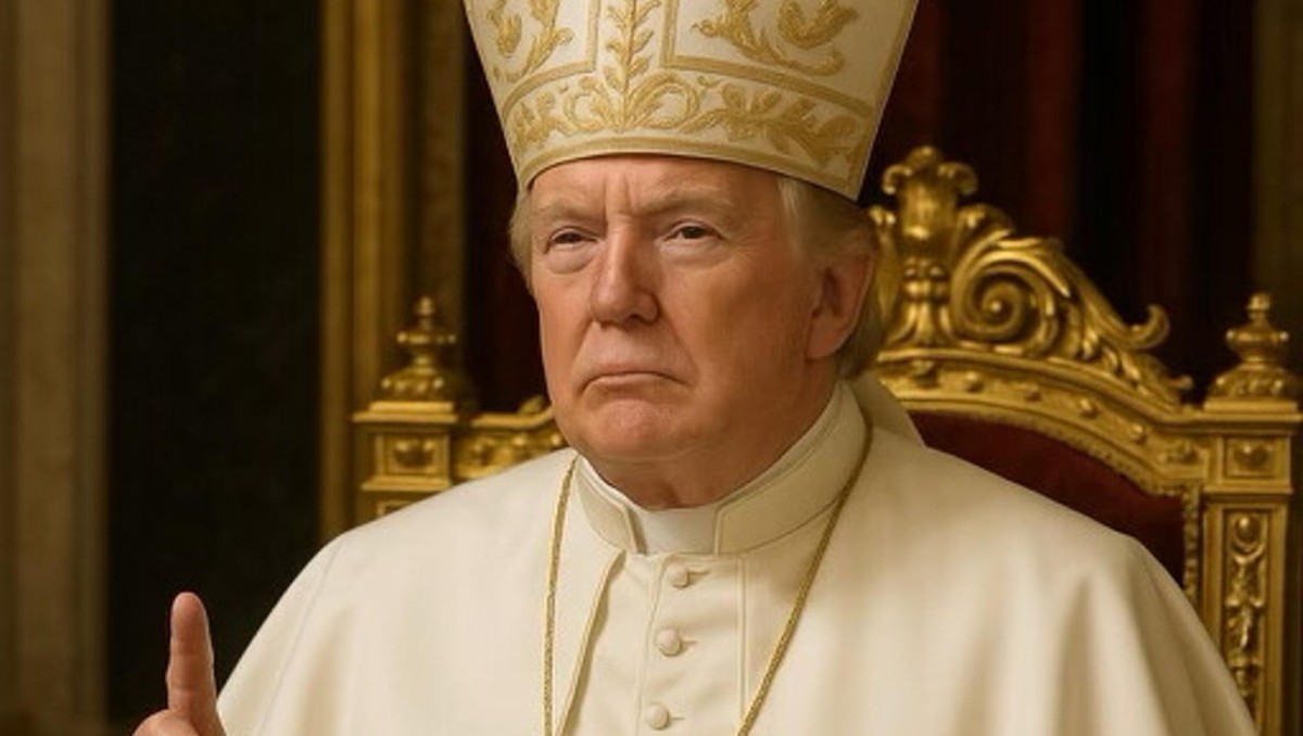 Imagen hecha con inteligencia artificial (IA) tomada de la cuenta oficial de la red social Truth Social @realDonaldTrump. | EFE