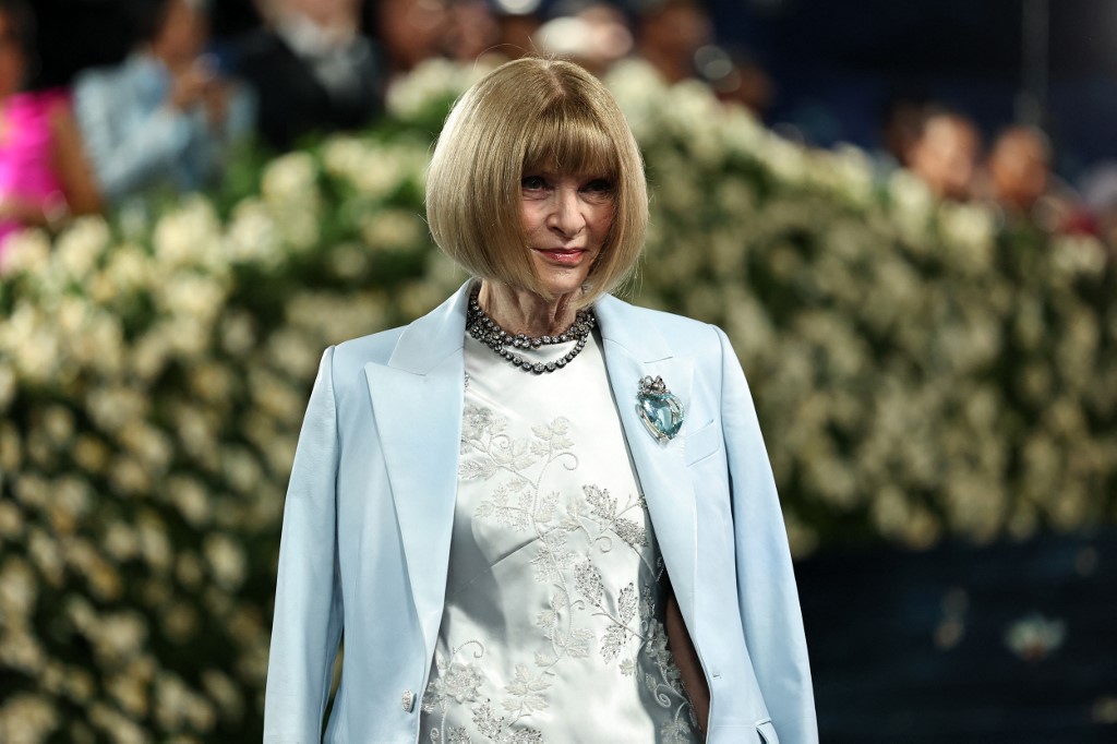 Anna Wintour llega a la MET Gala 2025