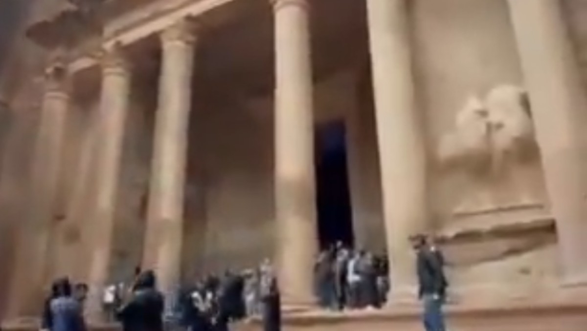 La ciudad de Petra es famosa por su templo tallado en piedra. | Especial