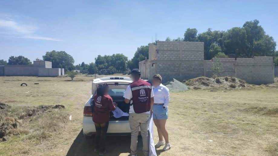 La localidad de El Carmen, en Tizayuca, es una de las zonas afectadas por la venta ilegal de terrenos