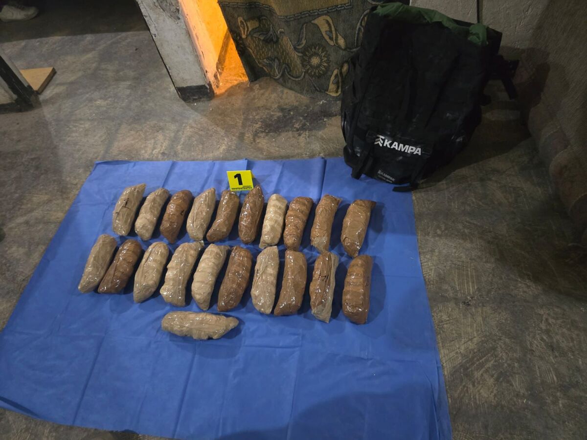 Aseguran droga en casa en Torreón. | Especial