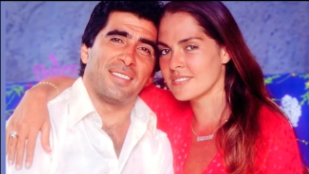 Carlos Reinoso y Lupita D'Alessio en su relación