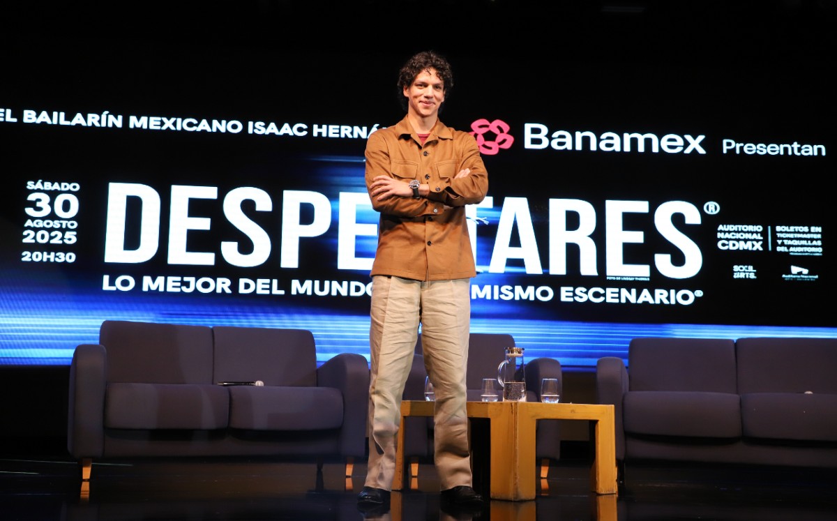Isaac Hernández habló de las novedades de Despertares 2025. FOTO: Octavio Hoyos