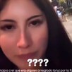 Momentos en el que la tiktoker caminaba sola en la Roma y fue perseguida por un hombre. | Redes sociales de Alondra Cosilion
