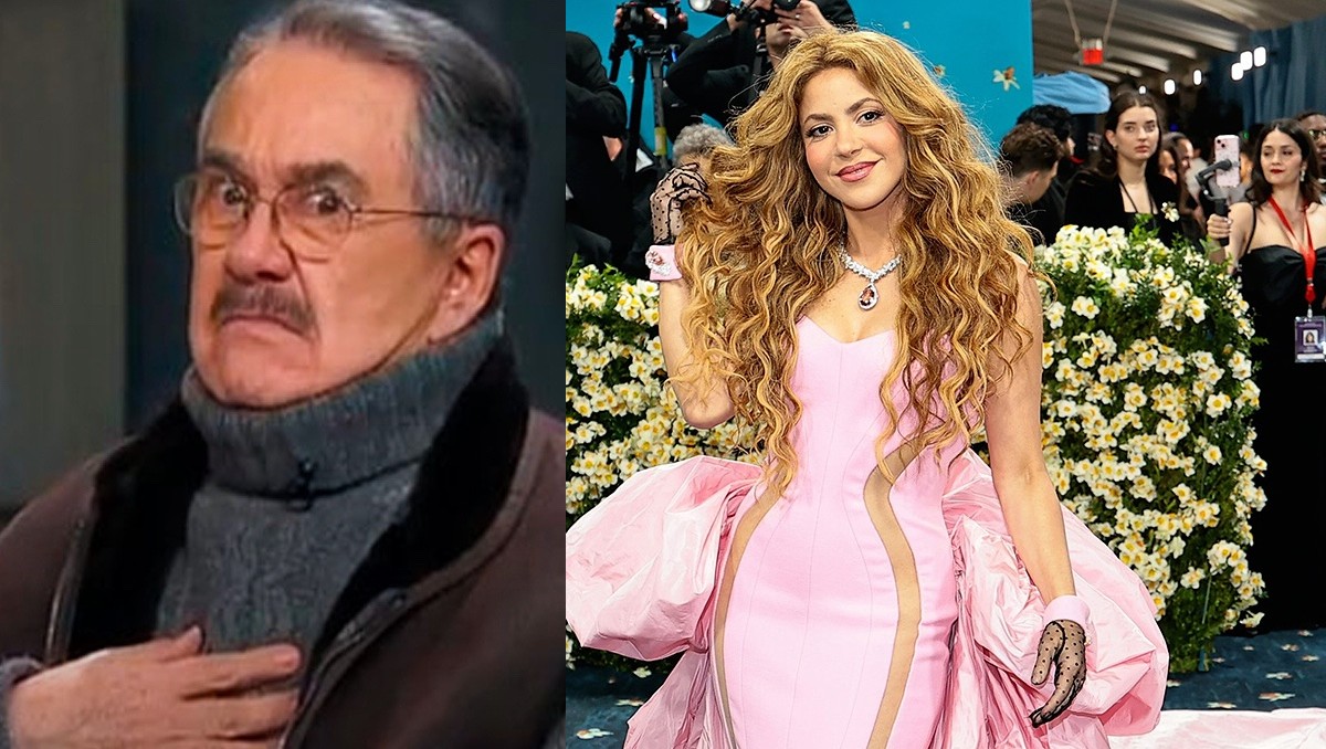 Pedro Sola crítica el look de Shakira en la MET Gala 2025. | Archivo e Instagram de Shakira