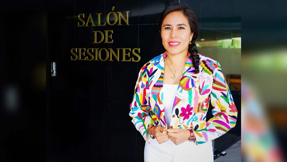 Simey Olvera aseguró que el gobierno morenista se ocupa de las mujeres trabajadoras. | X