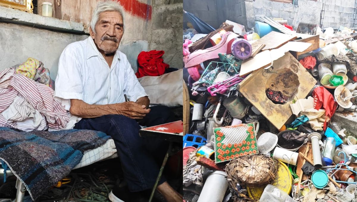 Aunque ya les habían ayudado a retirar algunas bolsas y prometieron volver a la vivienda, esto no sucedió | Francisco Zúñiga