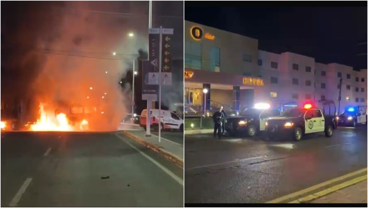Bloqueo en Sinaloa. (Fotos: Especiales)