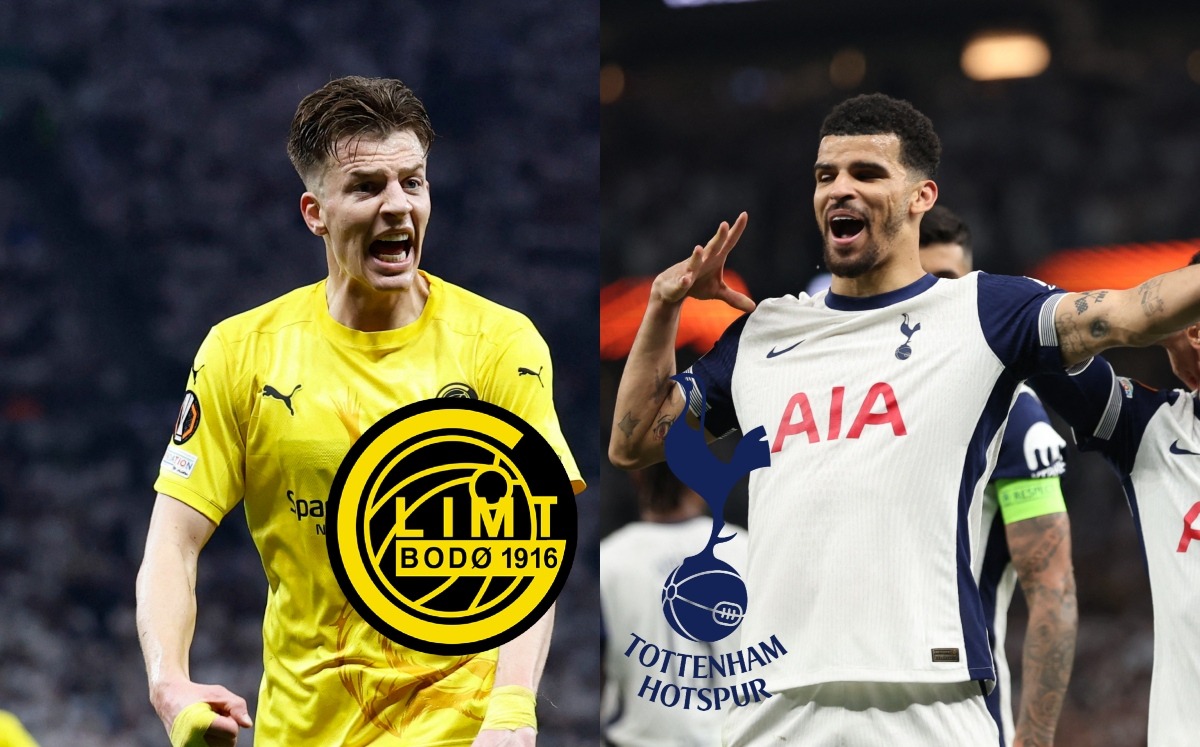 Bodo/Glimt recibe al Tottenham en la semifinal de vuelta de la Europa League (Reuters)