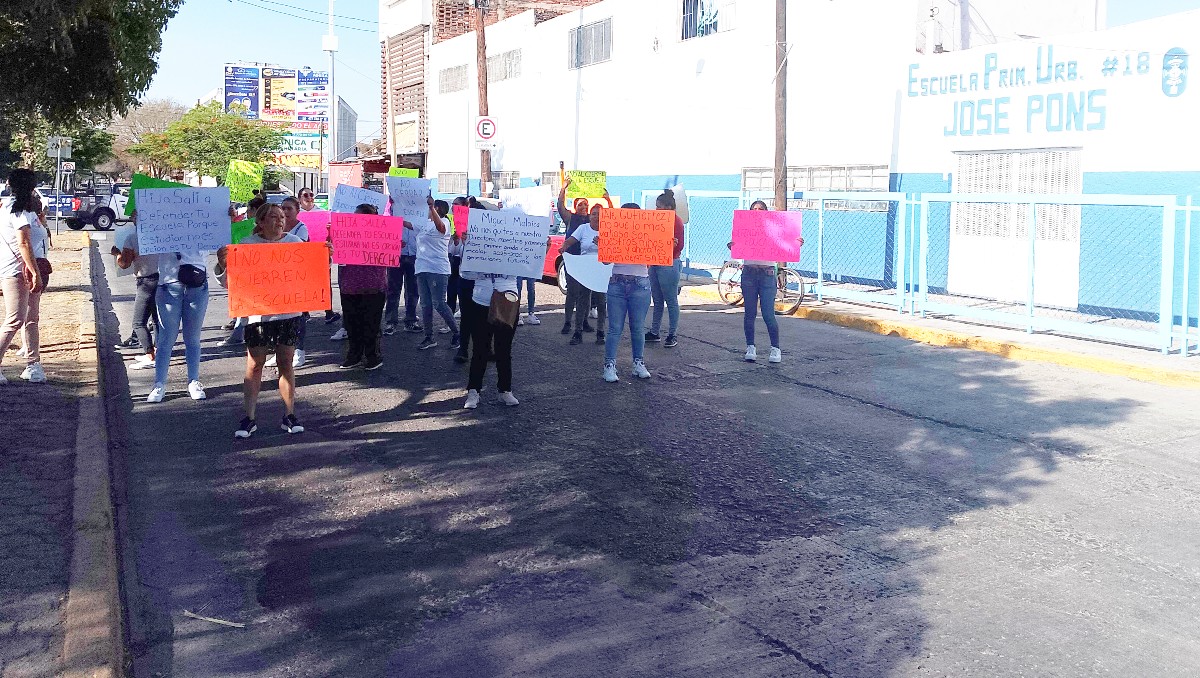 A partir del próximo ciclo escolar, no se abrirá el primer grado en la primaria José Pons, según informó la SEG.