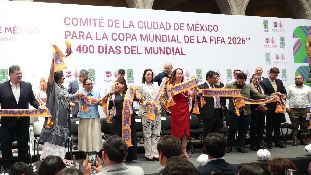 Clara Brugada participa en el evento 'Ciudad Mundialista' | @rosaicela_