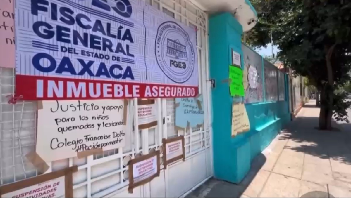 Colegio privado es suspendido en Oaxaca, luego de que menores sufrieran quemaduras | Especial