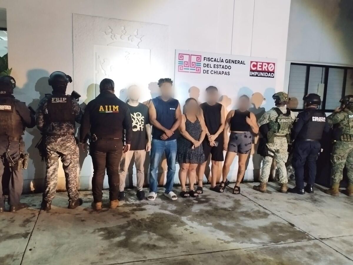 Cuatro personas de nacionalidad cubana y una haitiana fueron liberadas.