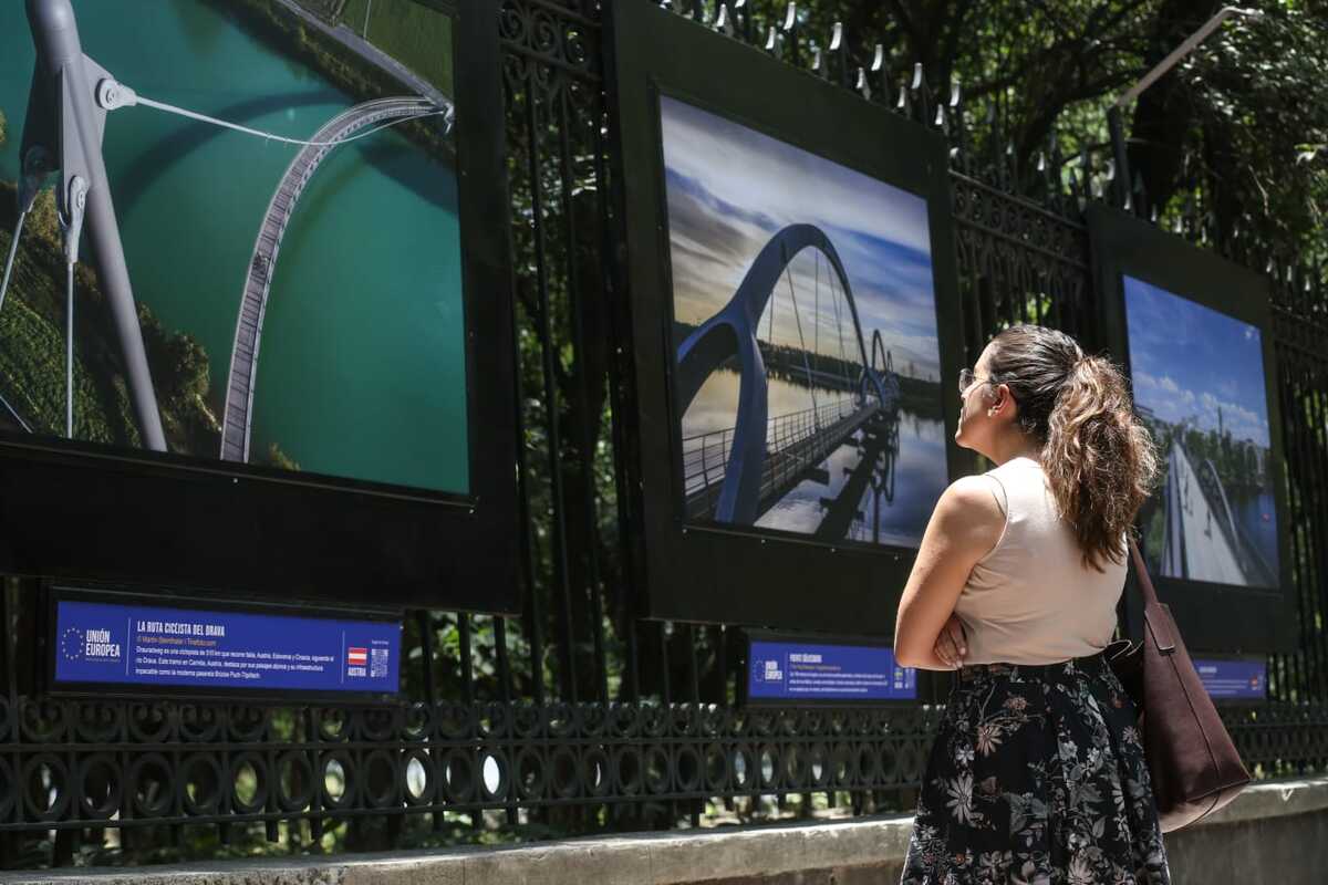 Galería fotográfica de la exposición "Hacia un futuro verde e inclusivo" de la Unión Europea. | Foto Araceli López