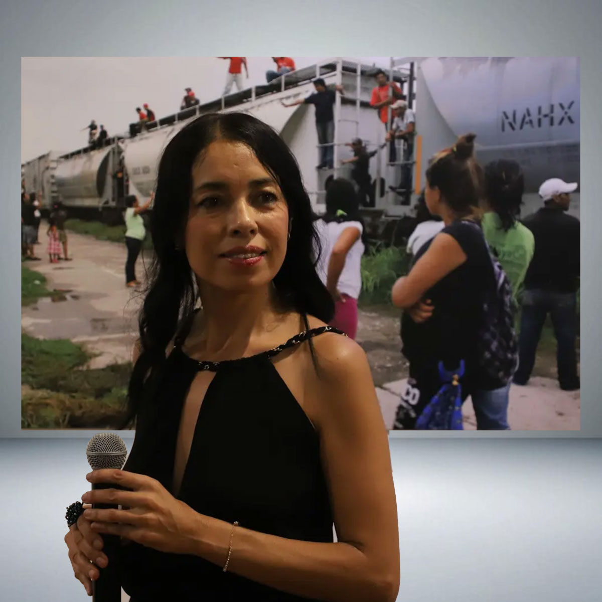 Gardenia Mendoza, autora de la exposición fotográfica 'Hambre de horizonte'