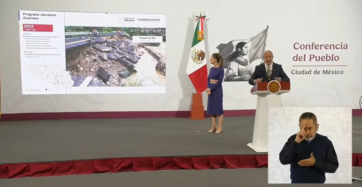 La reconstrucción de carreteras se da tras el paso del huracán John