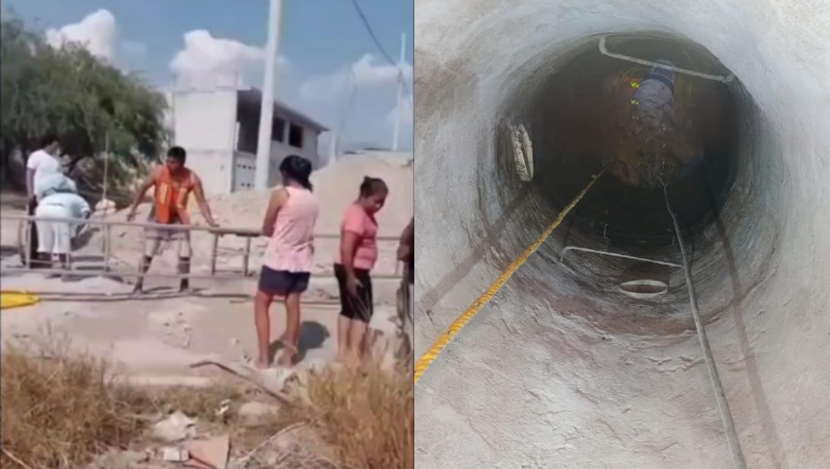 Mueren dos empleados del Ayuntamiento de Zinacatepec atrapados dentro de un drenaje | Especial