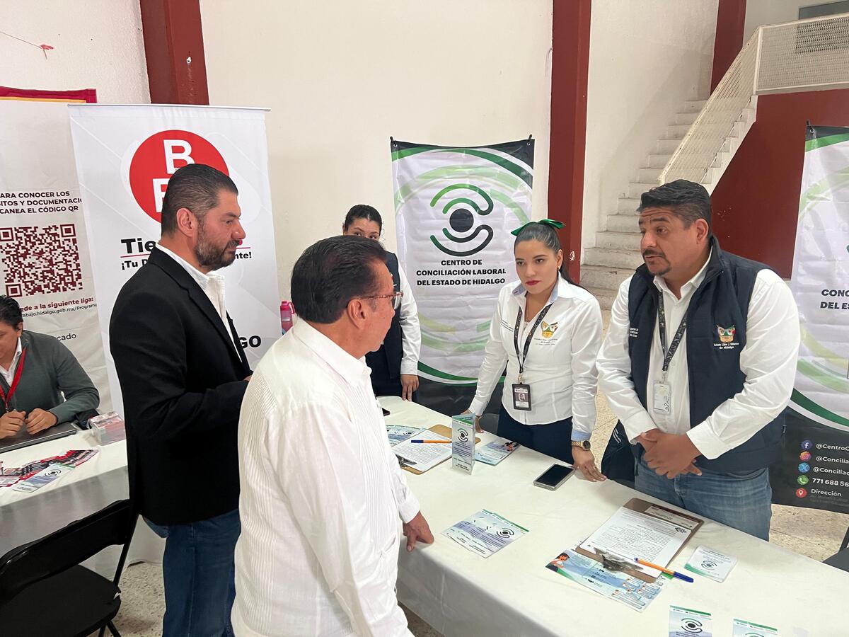 Realizan Jornada del Empleo en Mineral del Monte
