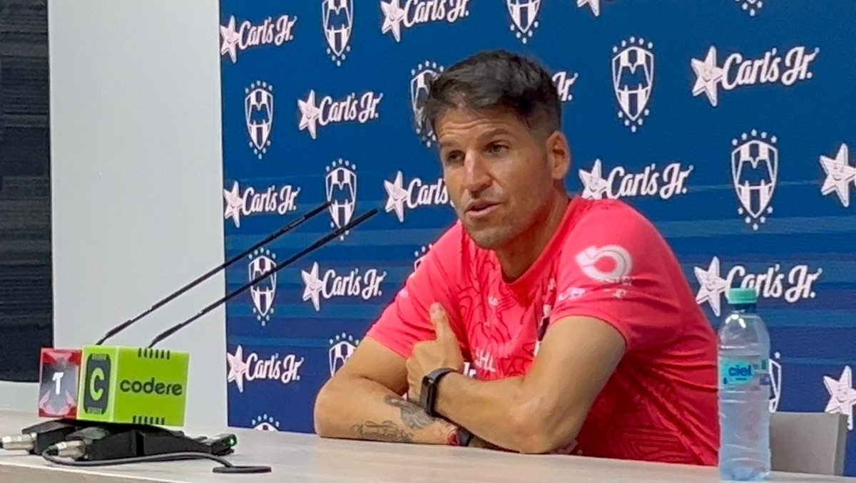 Sebastian Grazzini, auxiliar técnico de Rayados de Monterrey (Felipe Galindo)