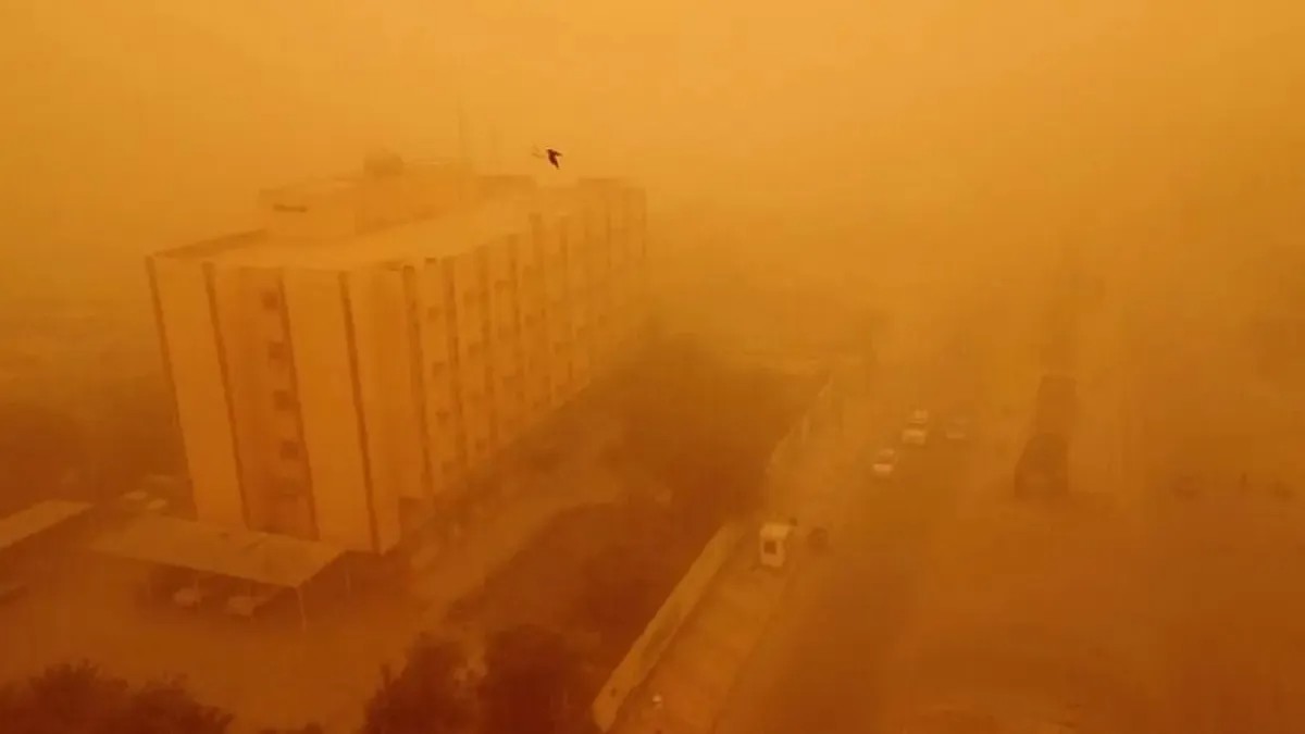 Tormenta de polvo en Irak. | ESPECIAL