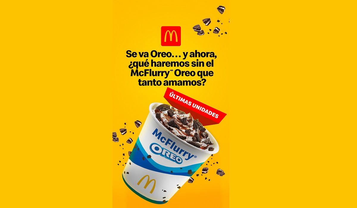 Oreo se va de México y McDonald’s tiene que entregar McFlurrys sin Oreo