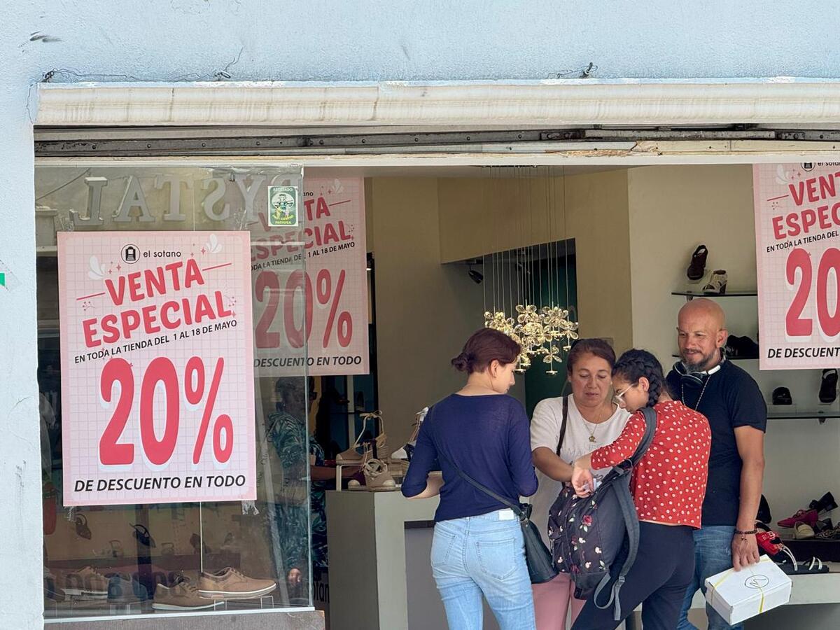 Centro de Pachuca se llena de ofertas por día de las madres
