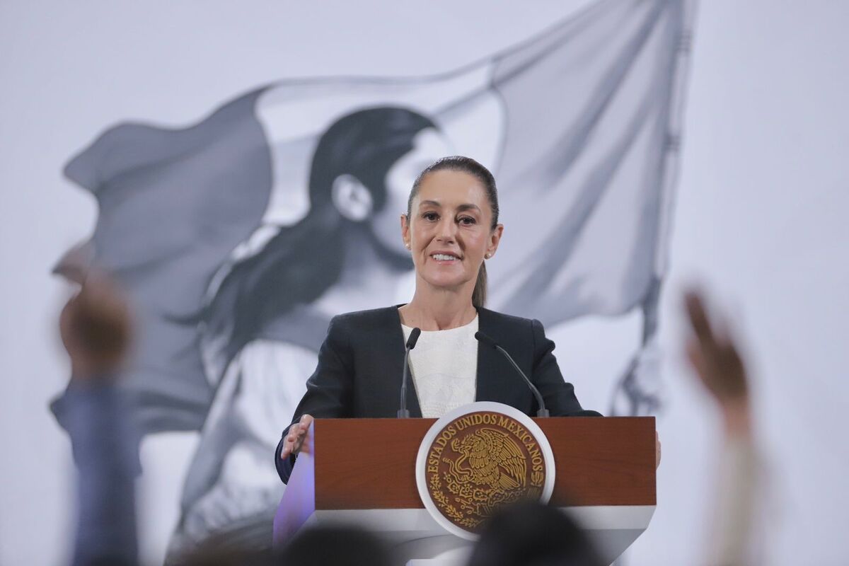Claudia Sheinbaum en La Mañanera del Pueblo hoy 8 de mayo | Ariel Ojeda