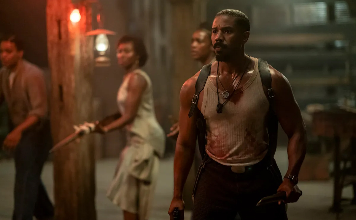 Michael B. Jordan en la película 'Sinners', filmada en formato IMAX 70mm. (Warner Bros. Pictures)