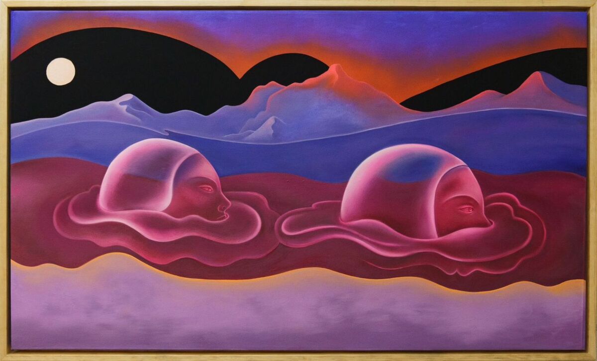 La pintura de Karlos Ibarra explora el deseo y la vulnerabilidad a través de la desnudez