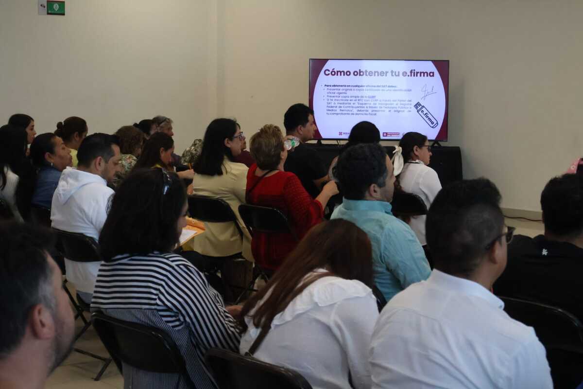 Los participantes recibieron capacitación para la elaboración de planes de negocio y acceder a apoyos económicos.