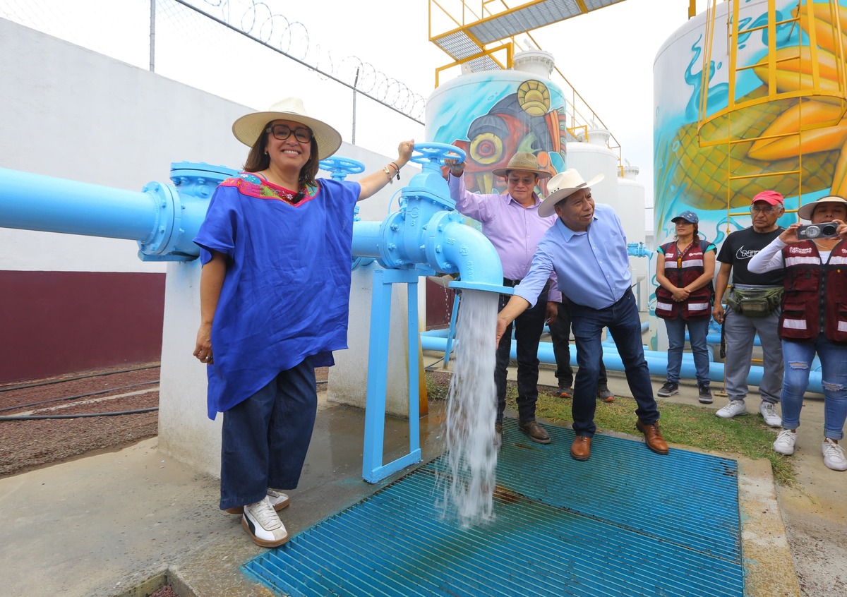El pozo Cruz Roja, en la colonia Polígonos 2, aportará 40 litros de agua por segundo. | Especial