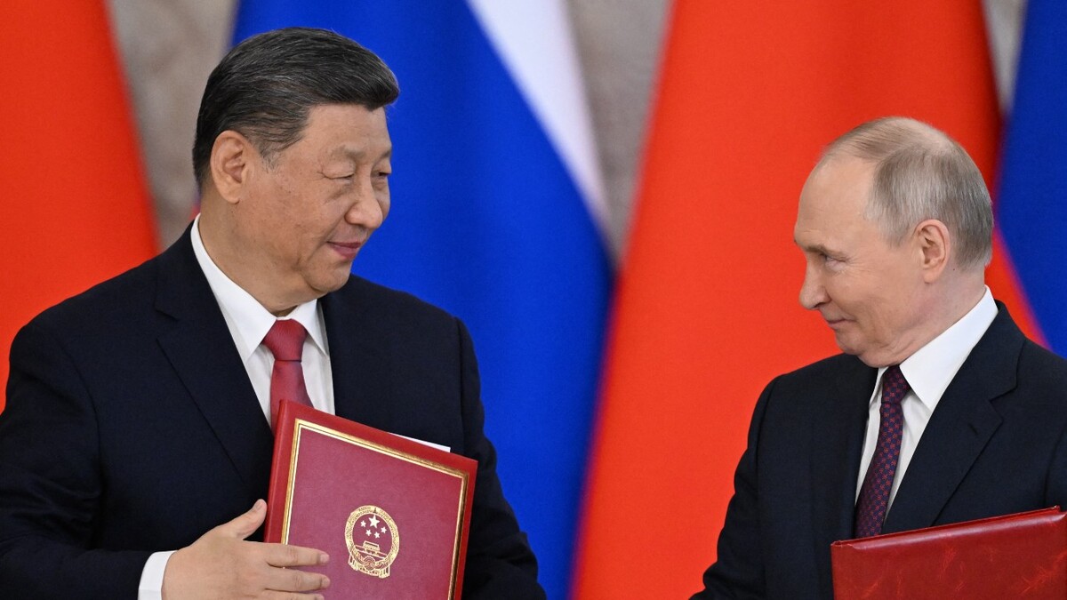 Xi Jinping visitó a Vladimir Putin en Moscú. | AFP