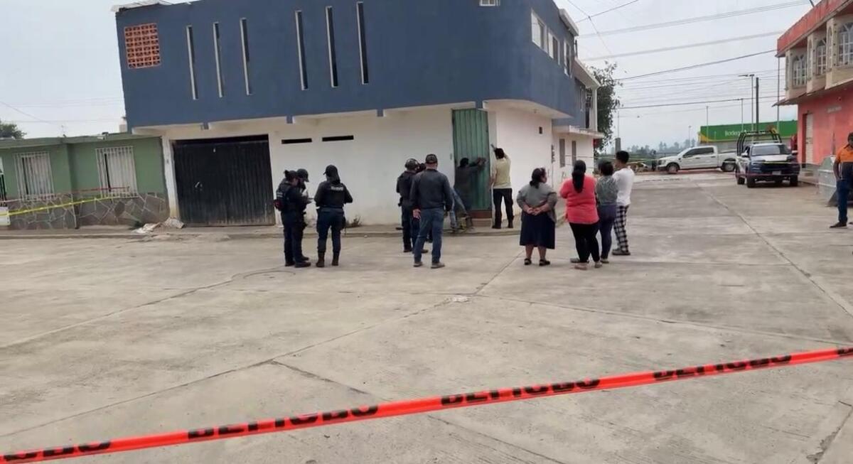 La zona fue acordonada por elementos de la policía municipal. | Foto: Especial