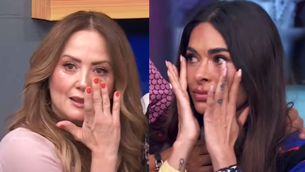 Andrea Legarreta y Galilea Montijo Lloran en HOY por Día de las Madres.  | YouTube 'Hoy'