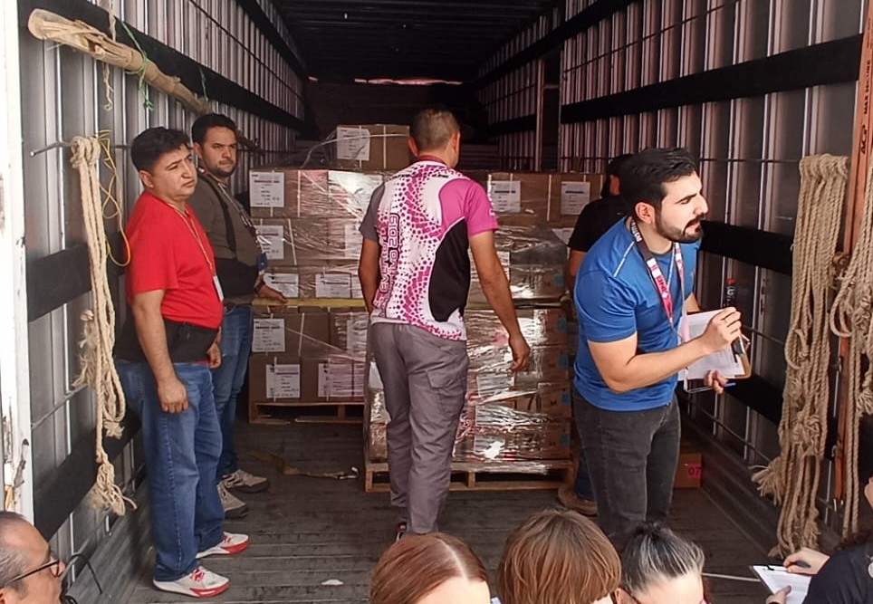 Arribaron al Distrito 02 del INE de Gómez Palacio un total de 2 millones 92 mil 512 boletas electorales. (Especial)