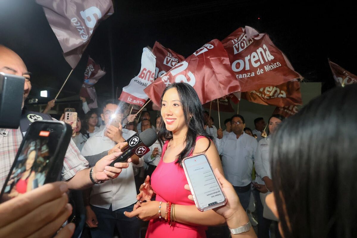 Betzabé Martínez agradeció las muestras de afecto y respaldo. (Especial)
