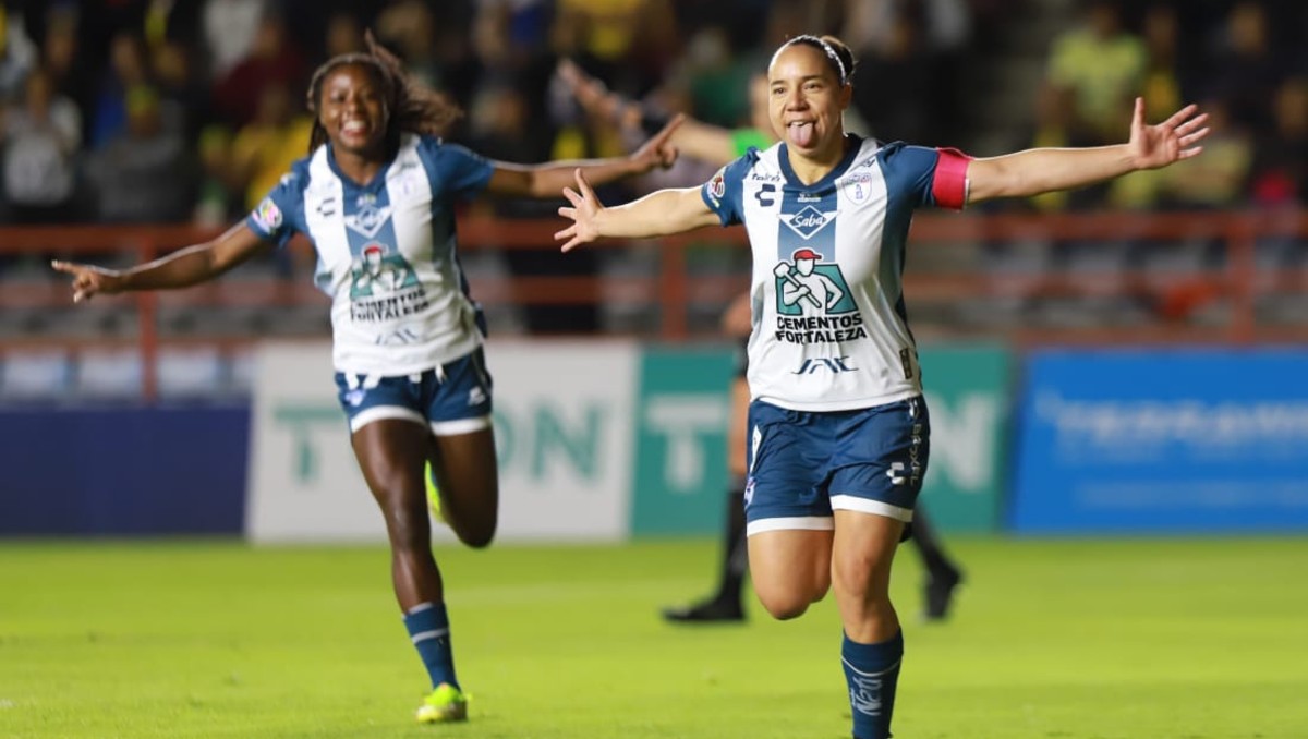 Charlyn Corral lidera goleada de Pachuca a América en la final de la Liga MX Femenil (Jorge Sánchez)
