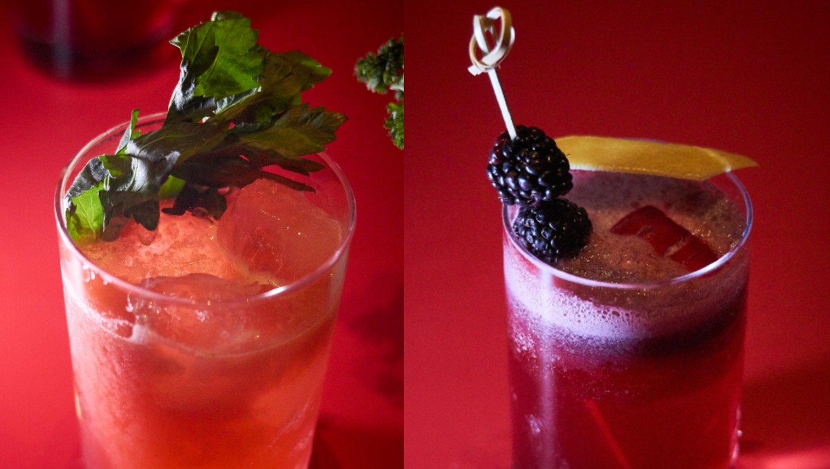 Coctéles para celebrar el día de las madres.