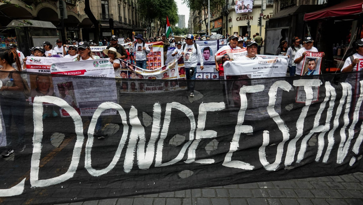 Fotografía de la marcha de madres buscadoras el 10 de mayo de 2024 en CdMx | Cuartoscuro