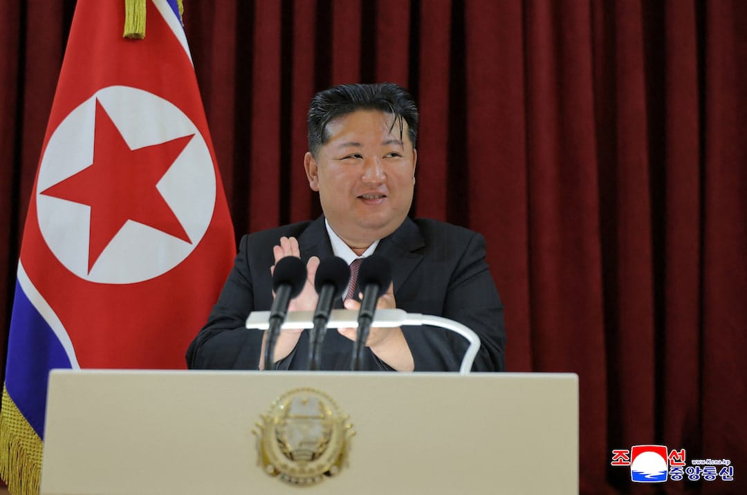 Kim Jong-un estuvo presente durante la ceremonia de celebración del 80 aniversario del 'Día de la Victoria'. | Foto: REUTERS